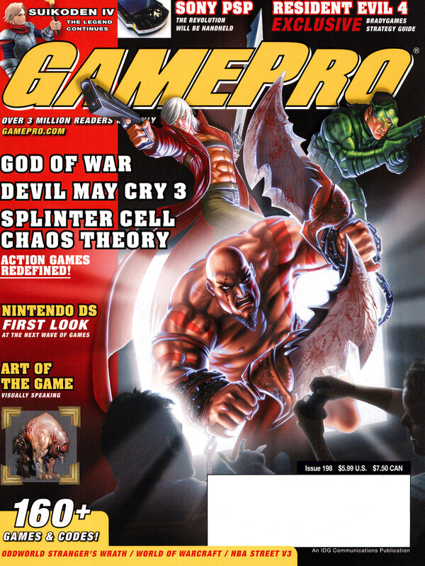 GamePro Issue 198 (March 2005) cover